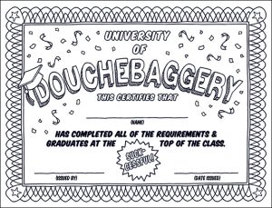 suckcessdiplomaadultcoloringpageshow  swear word