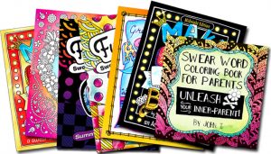 swear word coloring book