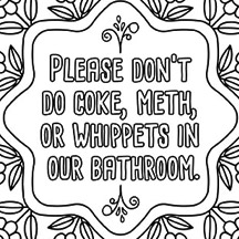 Download FREE Printable Coloring Pages for Adults with Swear Words!