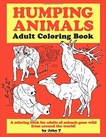 Humping-Animals-Adult-Coloring-Book - Swear Word Coloring Book