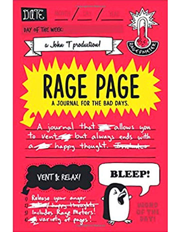 Printable Rage Journal Rage-Page-Journal - Swear Word Coloring Book